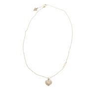 GUESS Amami Collar Acero Dorado JUBN04030JWYG, Plata, No es una piedra preciosa