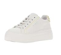 GUESS Ameria, Sneaker Mujer, White Platino, 39 EU