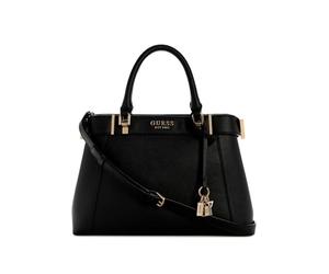 GUESS Anadela 3 Compartment Satchel, Black
