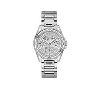 Guess Reloj de mujer Queen GW0464L1 Multifunción, acero inoxidable, plata