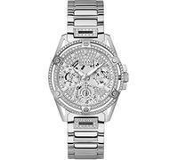 Guess Reloj de mujer Queen GW0464L1 Multifunción, acero inoxidable, plata