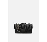 Guess Anning Bolso de hombro negro, imitación de cuero, mujer