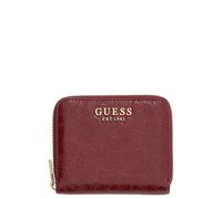 GUESS Monedero Antonia SLG Zip Around Wallet Red Rojo Oscuro