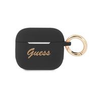 Guess Apple AirPods 3 - Carcasa de Silicona para Apple AirPods 3, diseño Vintage, Color Negro