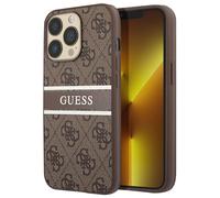 Funda Guess 4G Stripe Marrón - iPhone 13 Pro