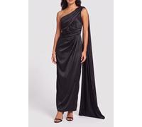 GUESS Aretha Draped Long D Jet Black A996 Talla: 44 | Vestidos Maxi Outlet | Mujer | Negro