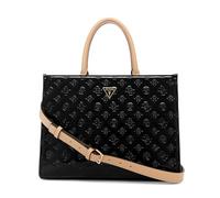 Guess Arnela Bolso de mano negro, imitación de cuero, mujer