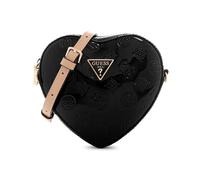 GUESS Arnela Mini Heart Bag, Black Logo