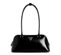 GUESS Arnela Shoulder Satchel, Bolsa de Hombro para Mujer, Negro, Talla Unica