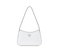 GUESS Arnela Top Zip Shoulder Bag White