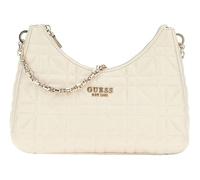 GUESS Assia Top Zip Shoulder Bag, Cremallera Superior, Bolsa de Hombro para Mujer, Piedra, Talla única