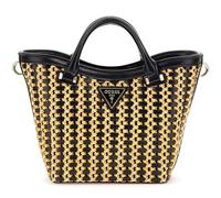 GUESS ATALIA Mini Tote, Hand Bag Women, Natural/Negro, One Size