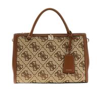 Guess - Audrey Logo Satchel Bag - Bags - Mujer - Beige - ONE SIZE -