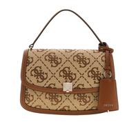 GUESS bolso bandolera bolso de hombro Audrey Logo Convertible Xbody Flap Latte Logo marrón