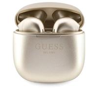 Guess Auriculares Bluetooth GUTWST26PSD TWS + Base Dorada Classic EST Logo