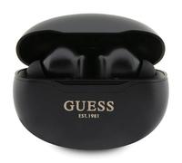 Guess Auriculares Bluetooth GUTWST50EK TWS + Base de Acoplamiento Negro Classic EST