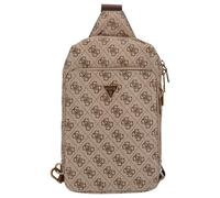 GUESS bandolera Milano Crossover Beige/Brown/Blue marrón claro