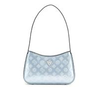 GUESS Bandolera unisex Arnela Top Zip Shoulder Bag, Logo Azul Polvo, talla única