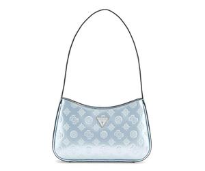 GUESS Bandolera unisex Arnela Top Zip Shoulder Bag, Logo Azul Polvo, talla única