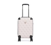 Guess Berta 4G Logo Maleta con 4 ruedas rosa antiguo, fibra sintética, 32 x 53 x 22cm
