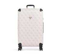 Guess Berta 4G Logo Maleta con 4 ruedas rosa antiguo, fibra sintética, 46 x 77 x 33cm