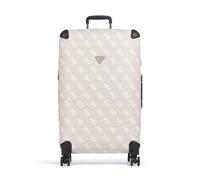 Guess Berta Maxi 4G Maleta con 4 ruedas rosa antiguo, fibra sintética, 46 x 77 x 33cm