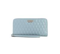 GUESS Betula - Cartera Grande con Cremallera Alrededor para Mujer, Color Azul tormenta, Talla única