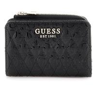 GUESS Betula Logo Zip Around Card Case Black