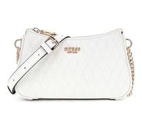 GUESS Betula Mini Crossbody Top Zip White