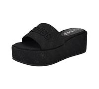 GUESS Bintai, Sandalia Mujer, Black Logo 001, 39.5 EU