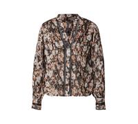 GUESS Blusa 'New Josette' marrón / negro / blanco XS marrón / negro / blanco