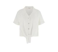 GUESS Blusenshirt SHARON EYELETS blanco | M