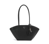 Guess Bolena Bolsa shopping negro, imitación de cuero, mujer