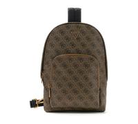 GUESS bolsa de hombro Milano Sling Bag Coffee marrón