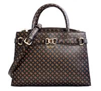 Guess Bolsa De Mano Henkeltasche Arlena Girlfriend Satchel Mocha Logo Nuevo