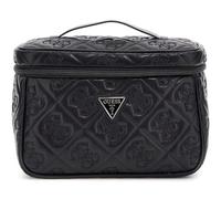 GUESS Bolsa de Maquillaje Adelasia Toiletry Train Case Black Negro