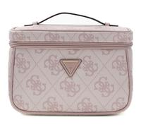 GUESS Bolsa de Maquillaje Toiletry Train Case Orchid Logo Rosa Viejo