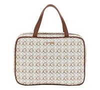 GUESS bolsa de maquillaje Travel Case Beige Multi