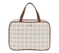 GUESS Bolsa de Maquillaje Travel Case Beige Multi Gris Claro