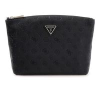 GUESS Bolsa de Maquillaje Wilder Top Zip Cosmetic Bag Black Negro