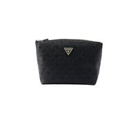 GUESS Bolsa de Maquillaje Wilder Top Zip Cosmetic Bag Black Negro