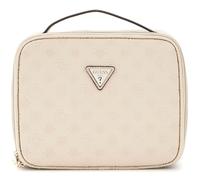GUESS bolsa de maquillaje Wilder Travel Cosmetic Organizer Case Bone