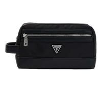 GUESS bolsa de utensilios Berlin Small Necessaire Dark Black negro