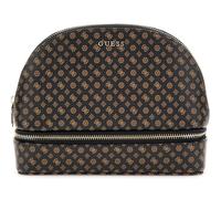 GUESS bolsa de utensilios Dome Cosmetic Pouch L Mocha Logo Multi