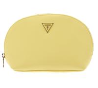 GUESS bolsa de utensilios Dome Cosmetic Pouch Yellow