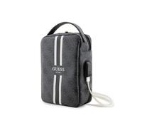 Guess Bolsa de viaje USB modelo Stripe 4G, Negro