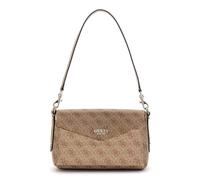GUESS bolsa para cadáveres cruz Brenton Flap Shoulder Bag Latte Logo