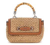 GUESS bolsa para cadáveres cruz Siria Top Handle Flap Bag Natural/Caramel marrón claro