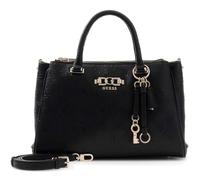 GUESS bolso bandolera Anise Triple Compartment Satchel Black Logo negro