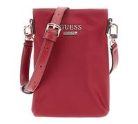 GUESS bolso bandolera bolsa para móvil Follie Travel Chit Chat Phone Bag Rust Red rojo oscuro